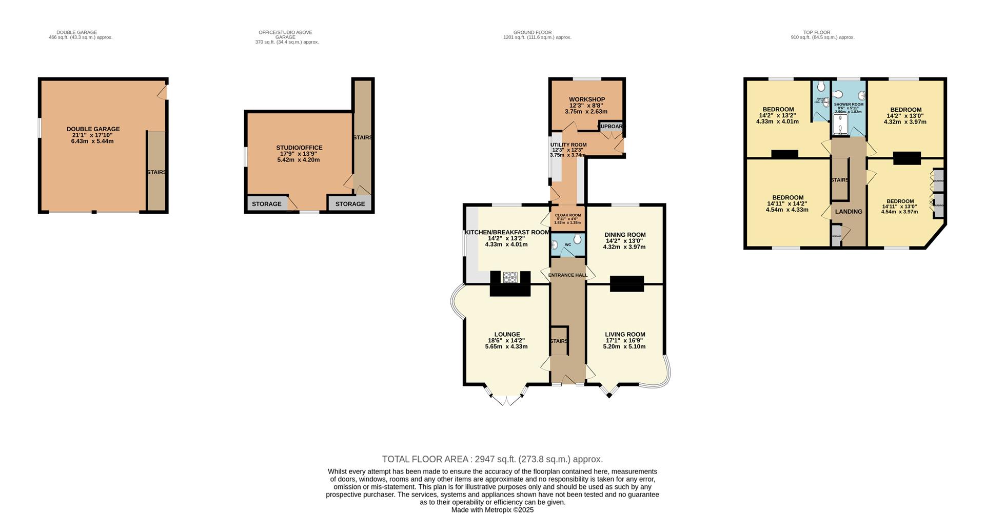 Tree Tops, Vinegar Hill, Caldicot floorplan