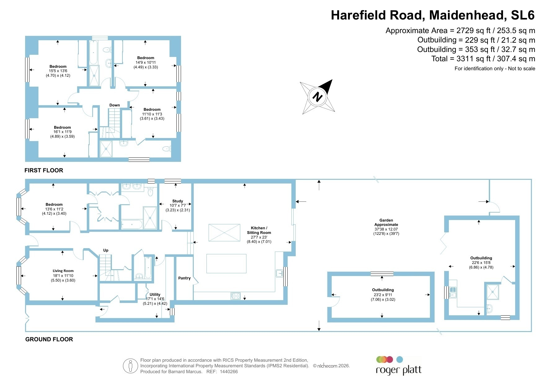 8, Harefield Road, Maidenhead floorplan