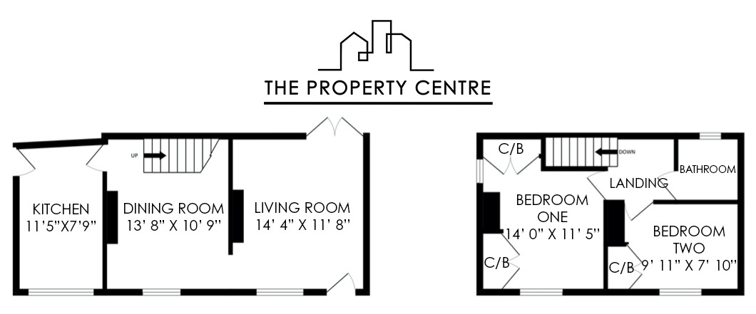 2 Burton Place, Taunton, Somerset floorplan