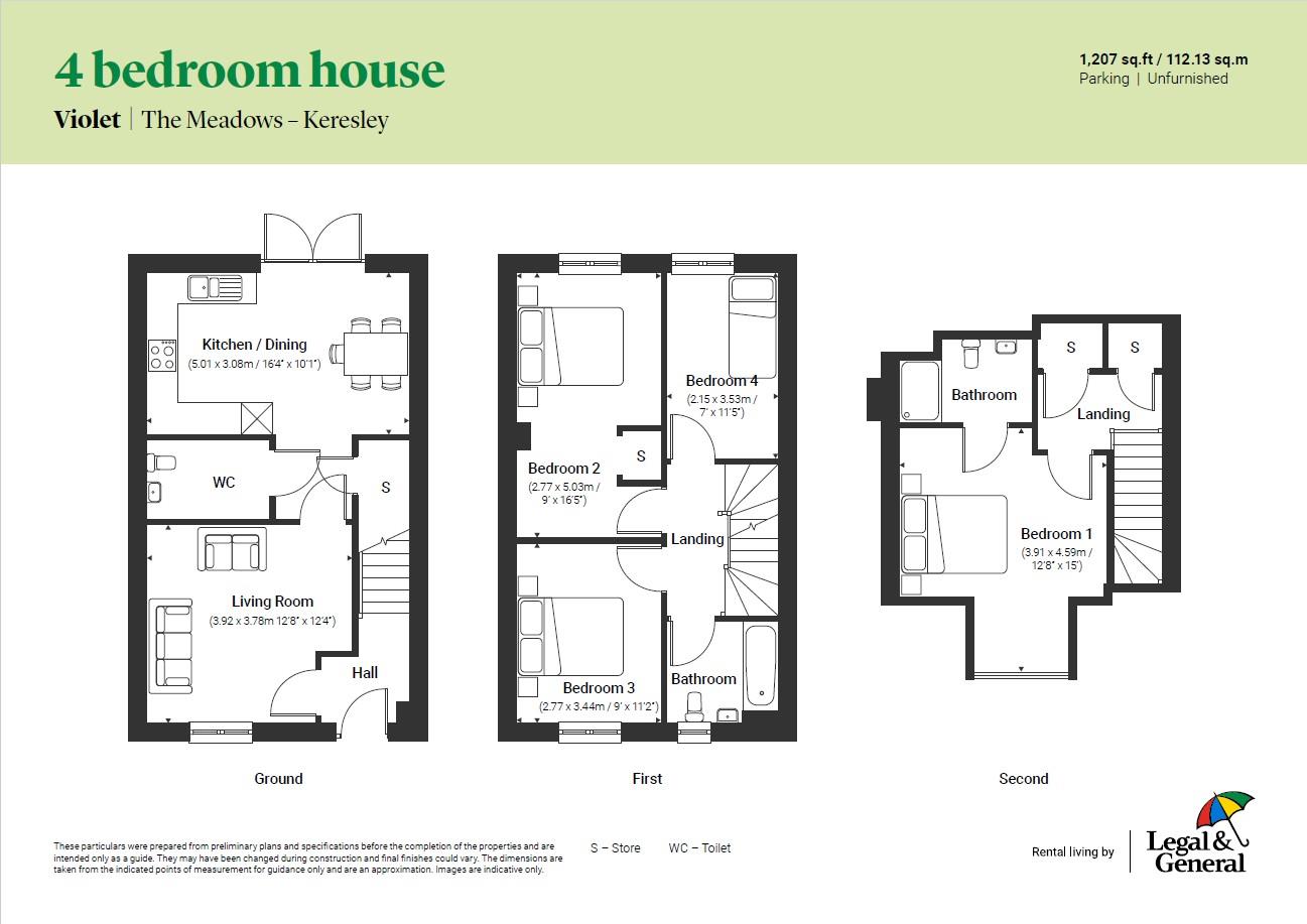 28, Carrington Way, Coventry floorplan