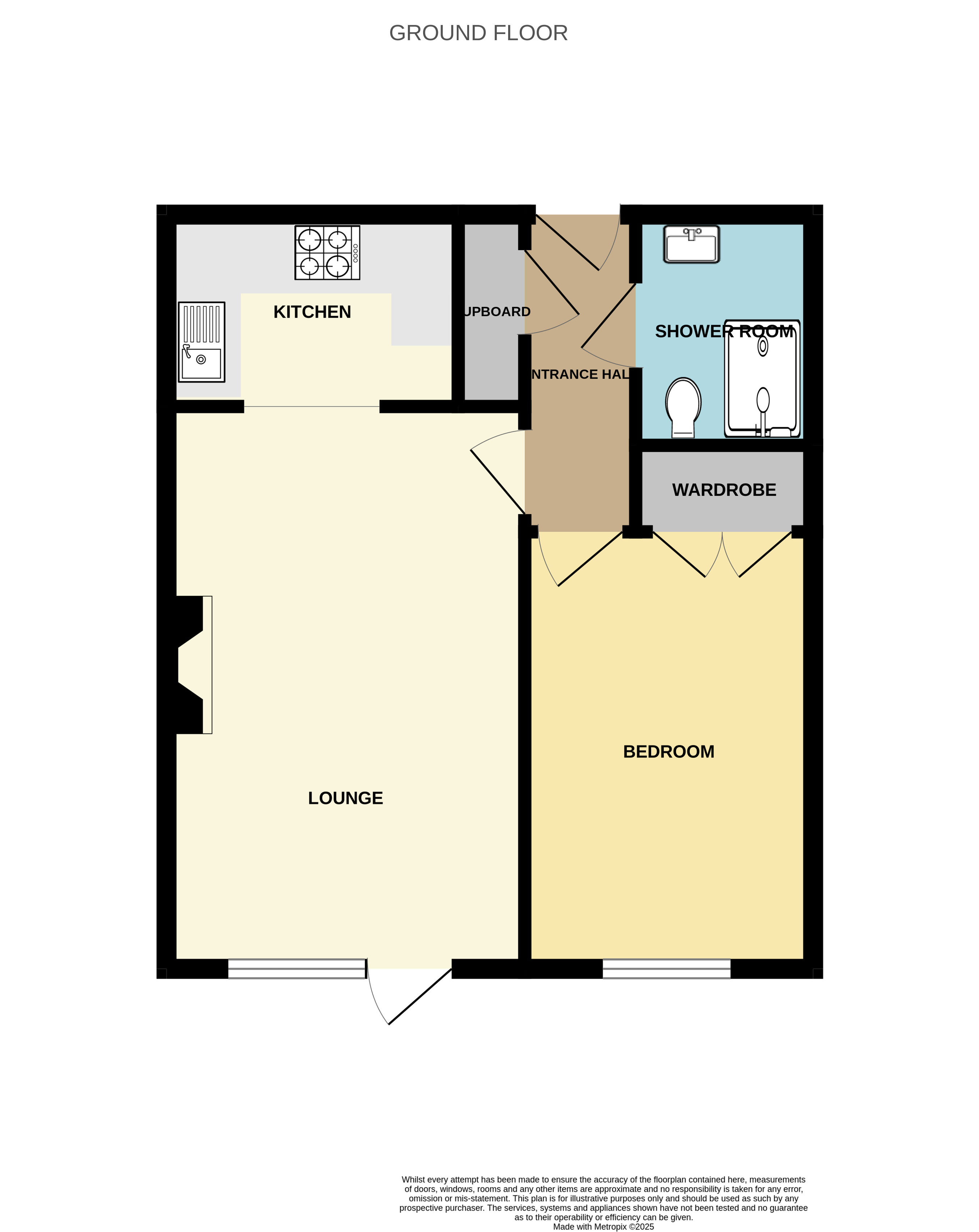 Flat 1, Homerowan House,, Station Road, Essex floorplan