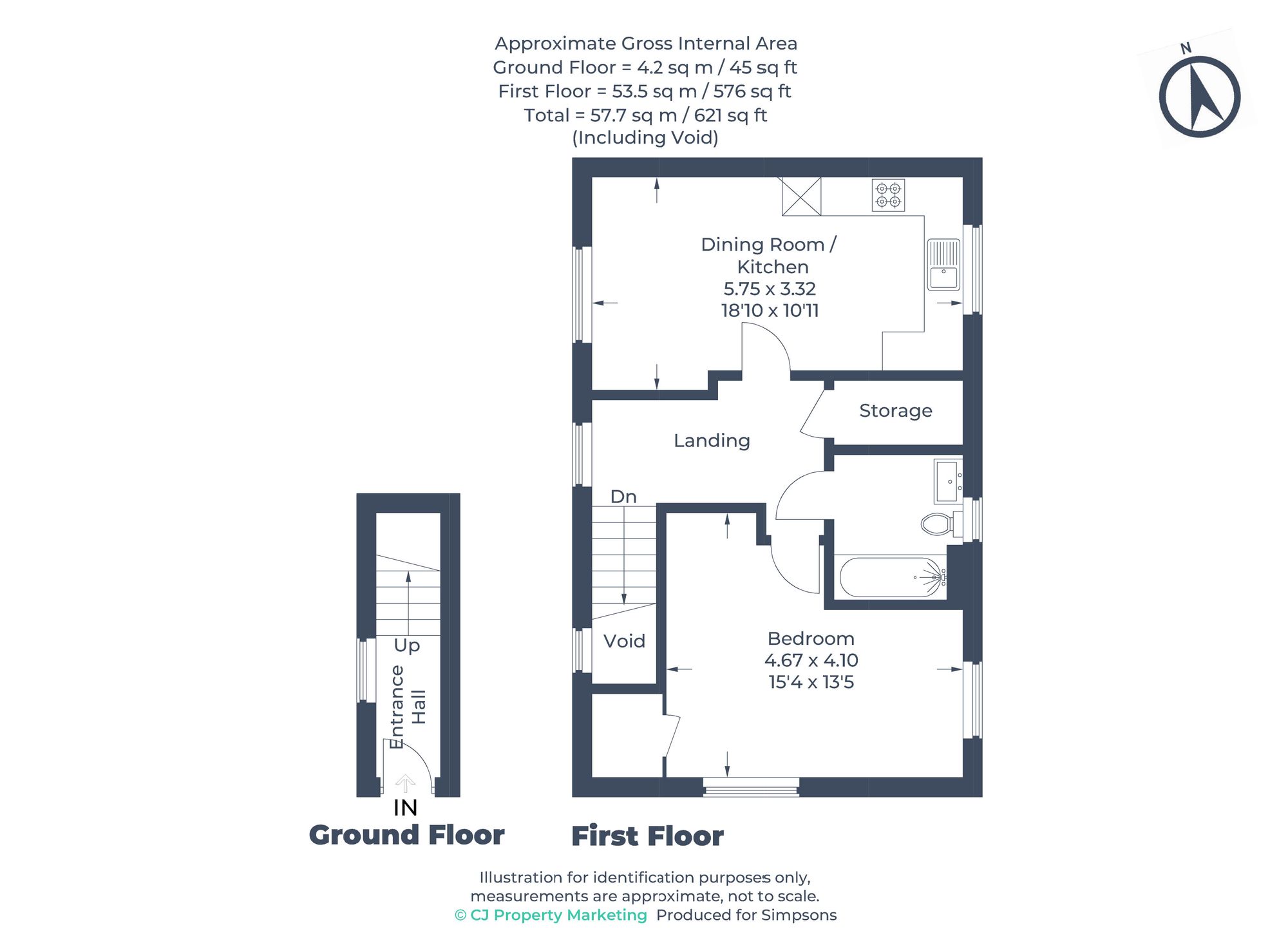 41 Mary Ellis Way, Witney floorplan