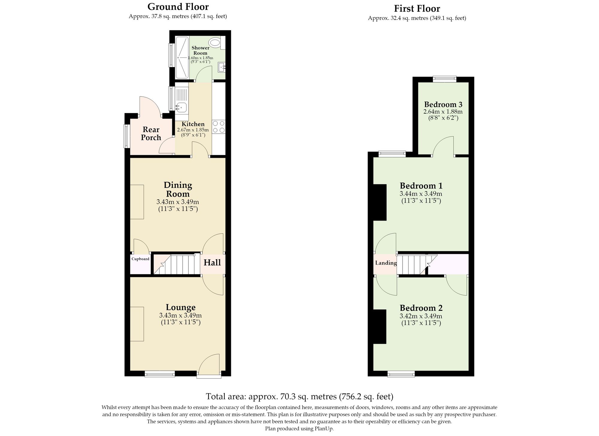 97 Junction Road, Norwich floorplan