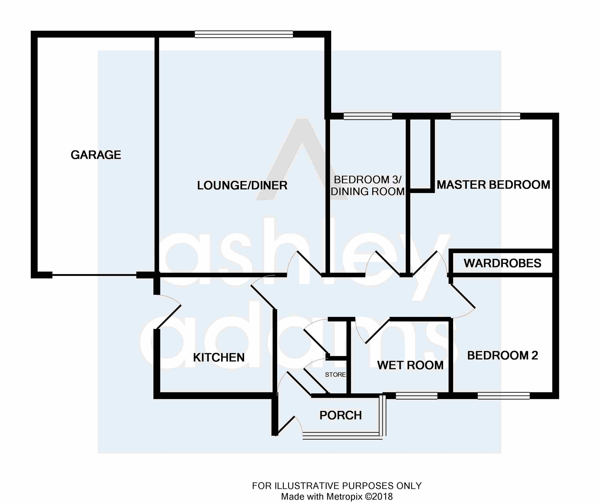 3 Bedrooms Detached bungalow for sale in Harpur Avenue, Ticknall, Derby DE73