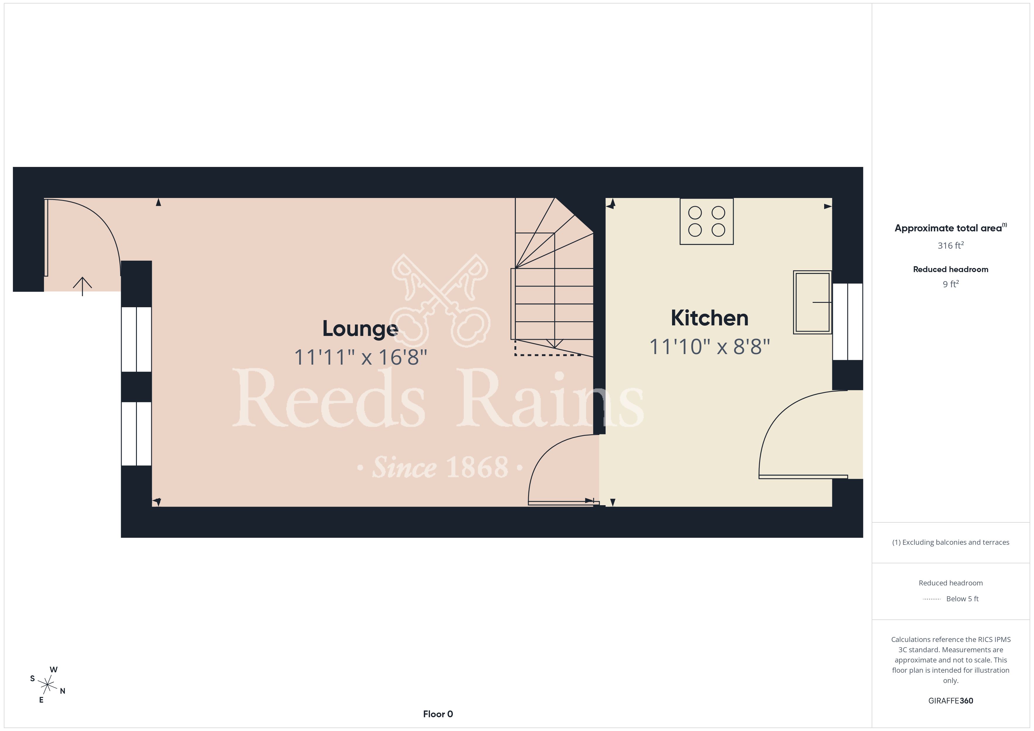 23, The Mews, Hull floorplan