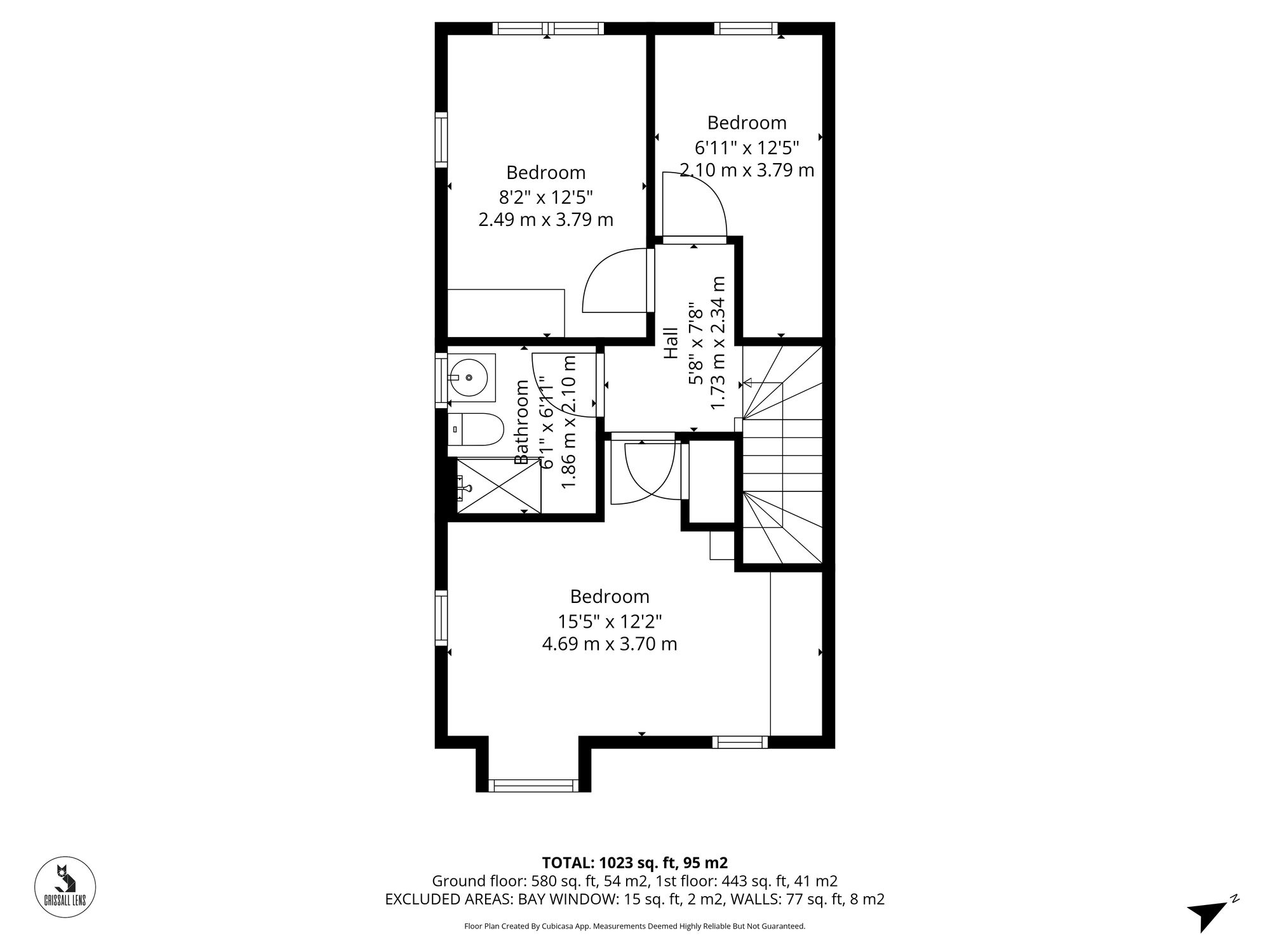 1 Botha Close, Cambridge floorplan