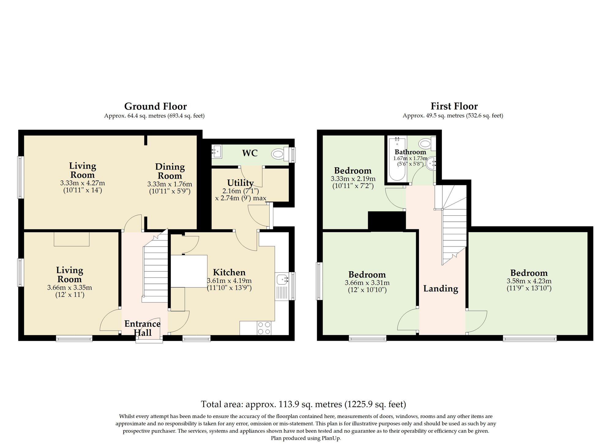 Beech View Lime Tree Road, North Walsham floorplan