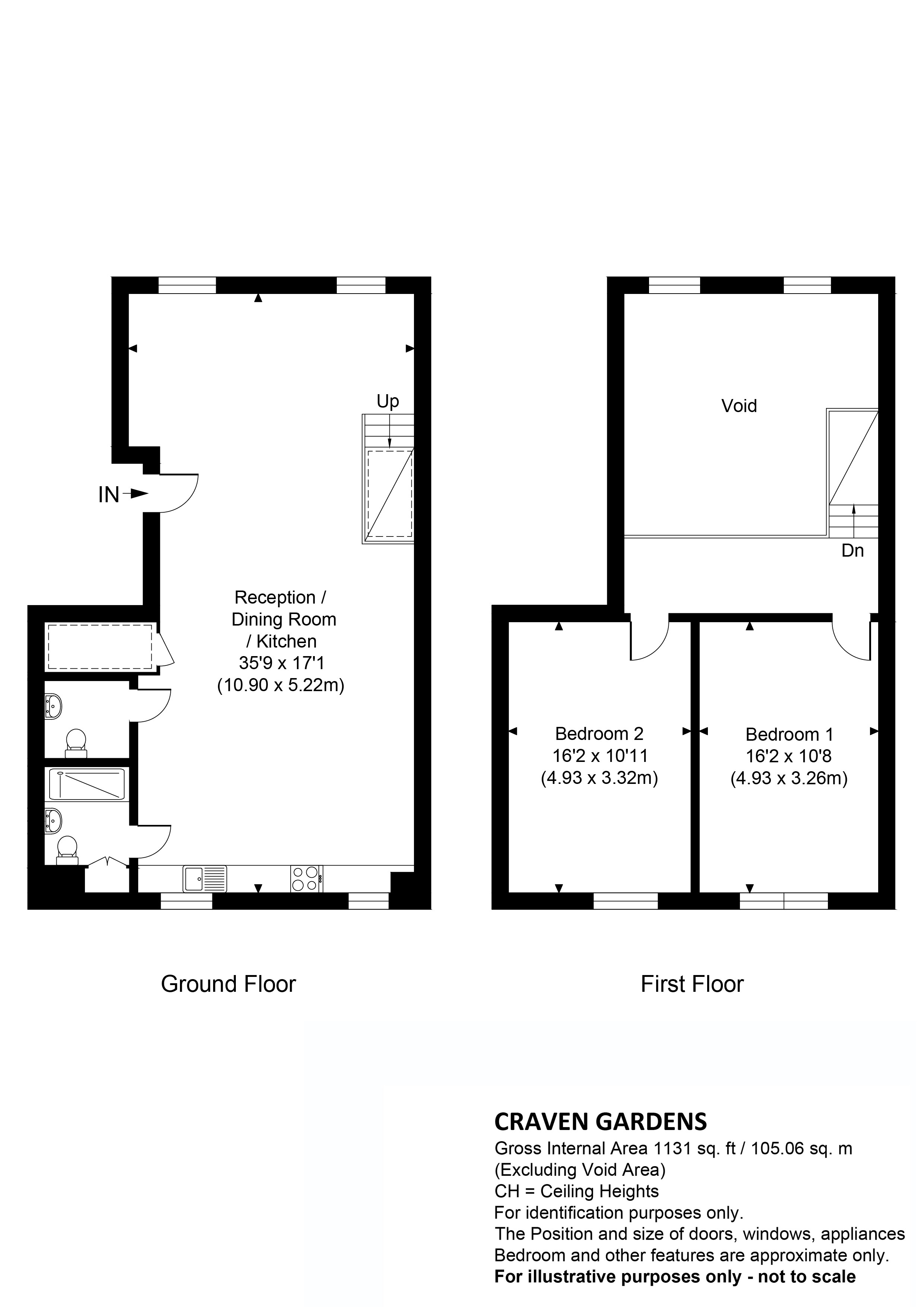 Craven Gardens, WIMBLEDON floorplan