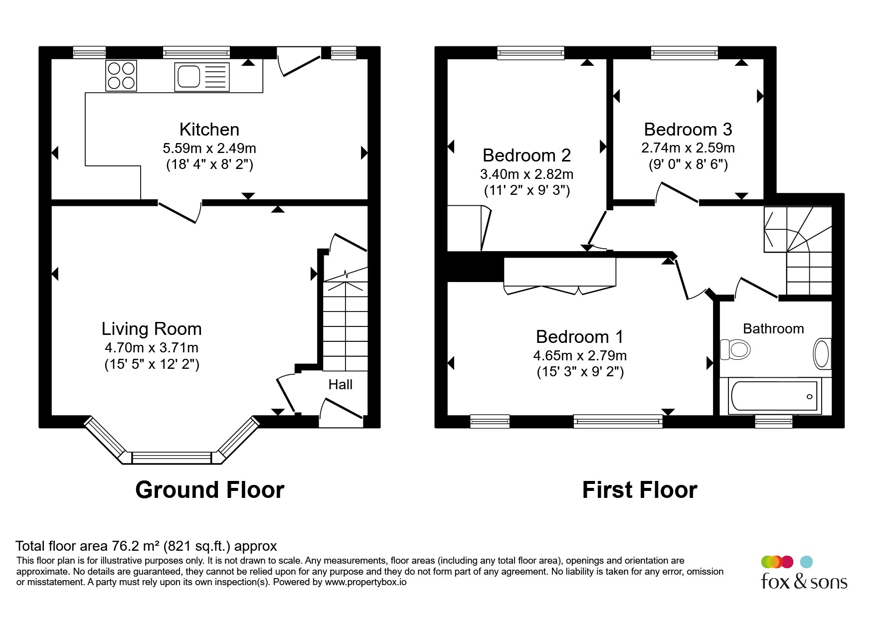 25, Evelyn Road, LEWES floorplan