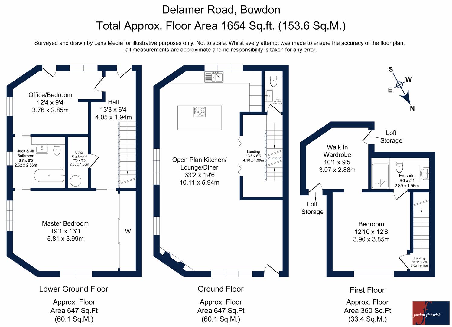 Apartment 9, Trinity Church, 25 Delamer Road, Altrincham floorplan