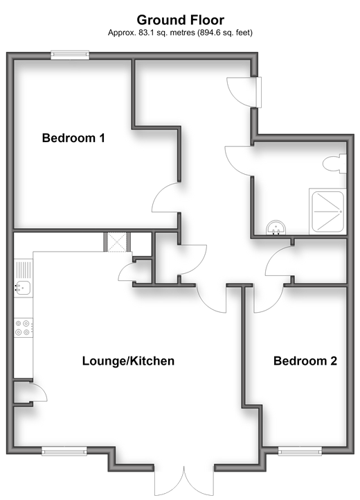 Wadham Chase, Littlehampton floorplan