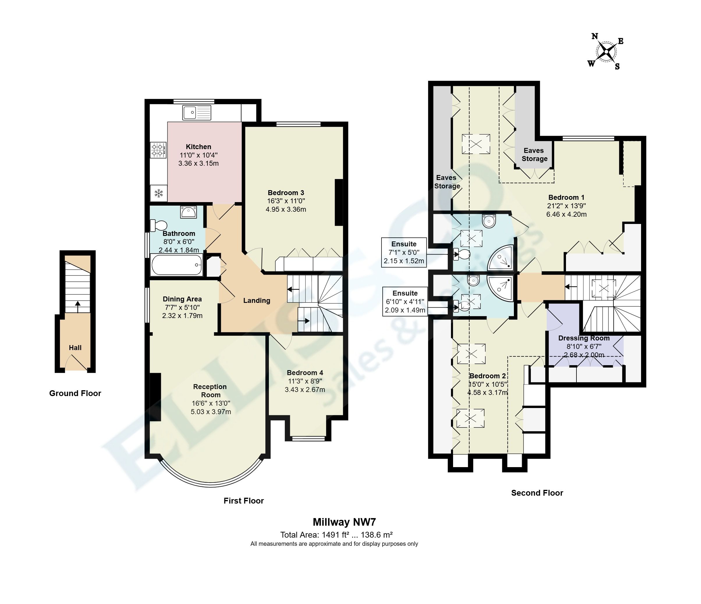 10A, Millway, London floorplan