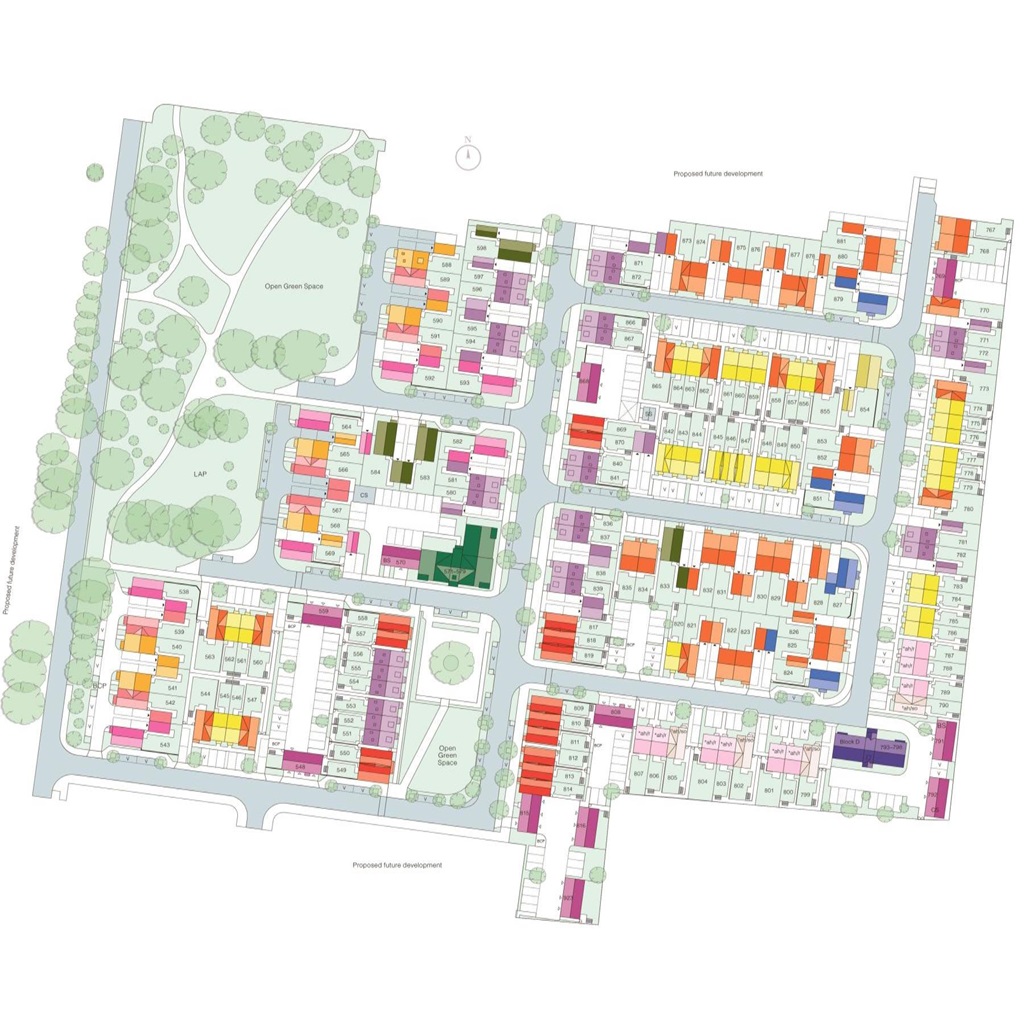 "The Braxton Plot 867" at Royal Military Avenue, Folkestone CT20, 3 bedroom semidetached