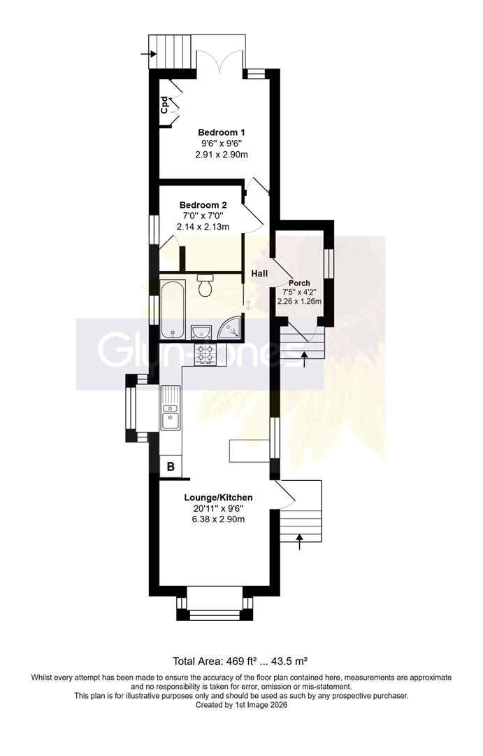 45 Kingsmead, Thornlea Park, Littlehampton floorplan