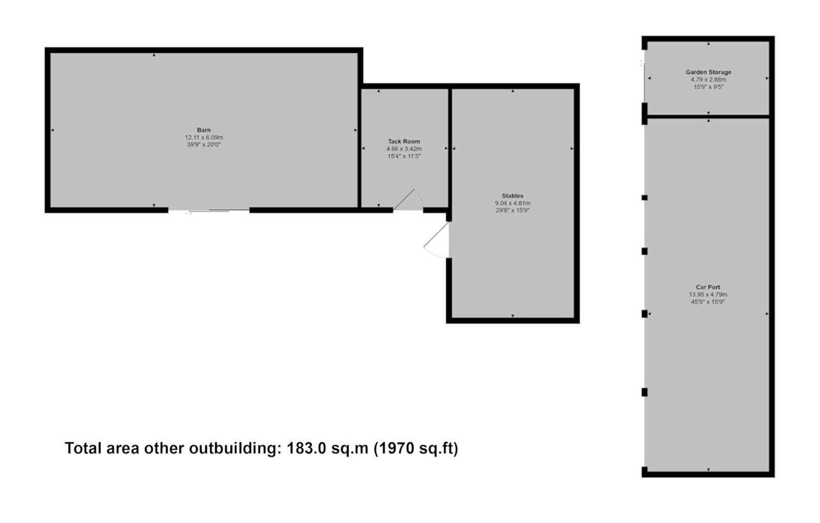 Hollow Farm, 9, Hilton Road, Huntingdon floorplan