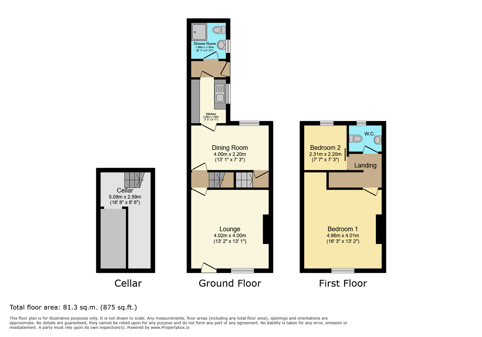 151, Church Lane, Normanton floorplan