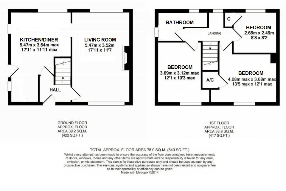 1, Elmfield, Bradford On Avon floorplan