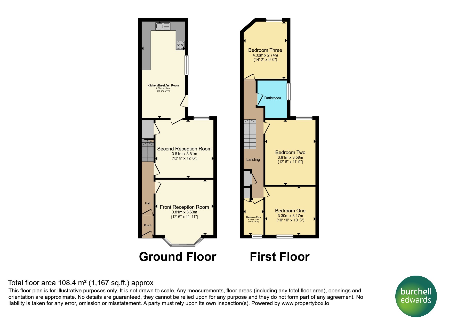 20, Watt Road, Birmingham floorplan