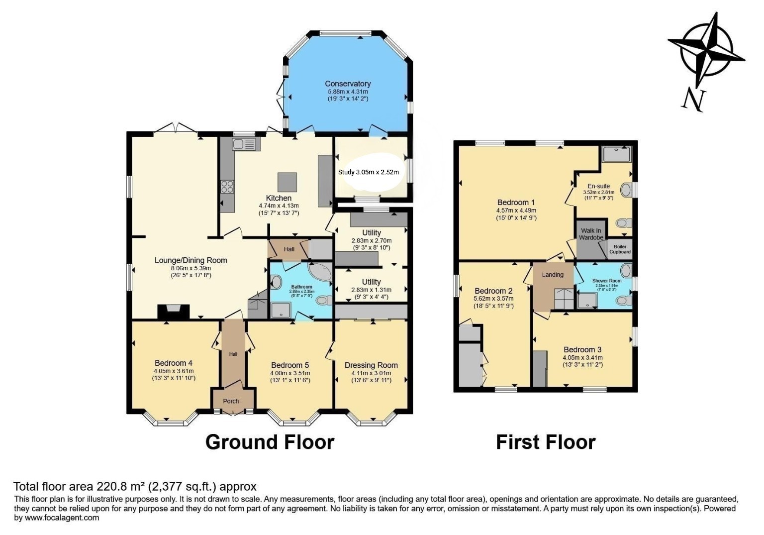 Hillcrest, Sandown Road, Orsett floorplan