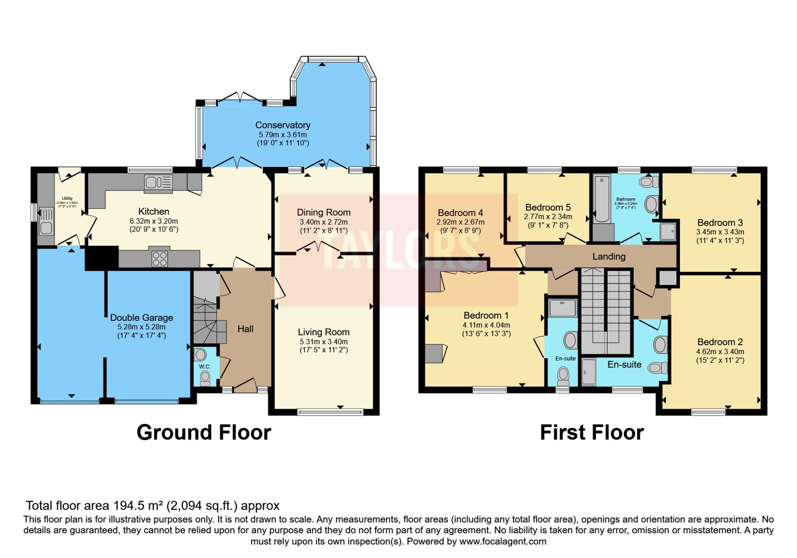 Johnson Road, Emersons Green, Bristol, BS16 floorplan