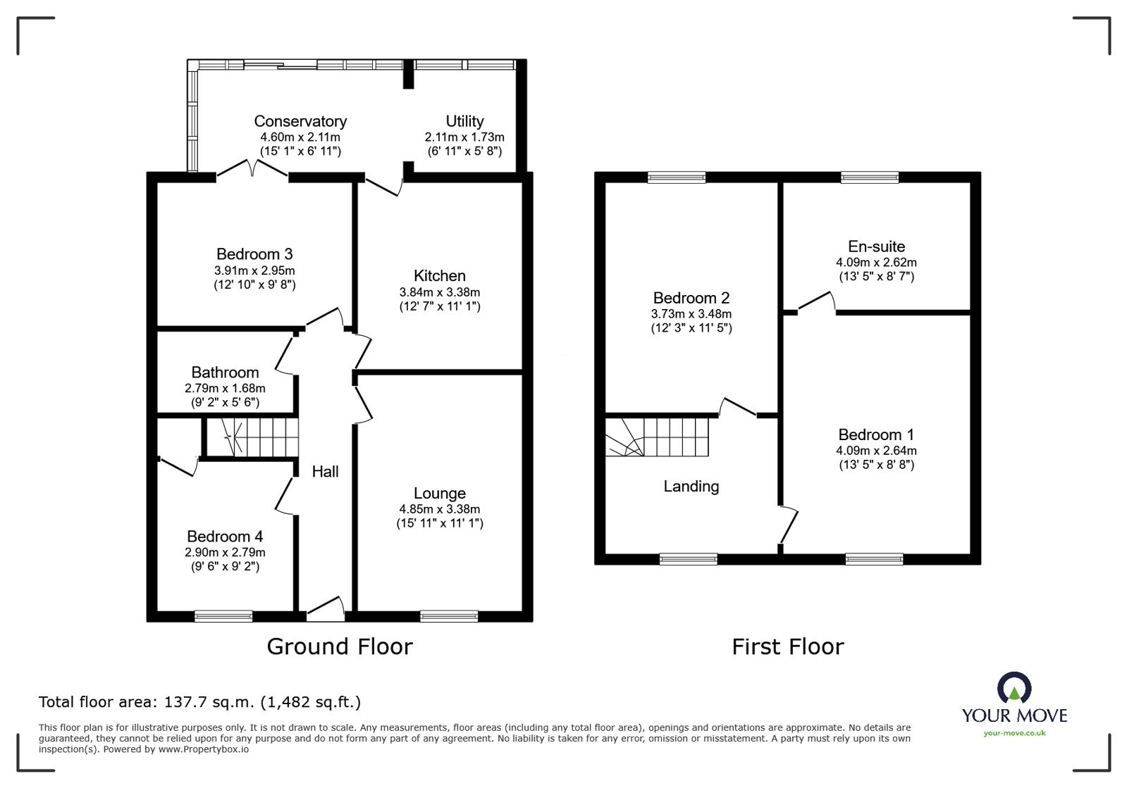 34, Weston Drive, Weston Coyney, Staffordshire floorplan