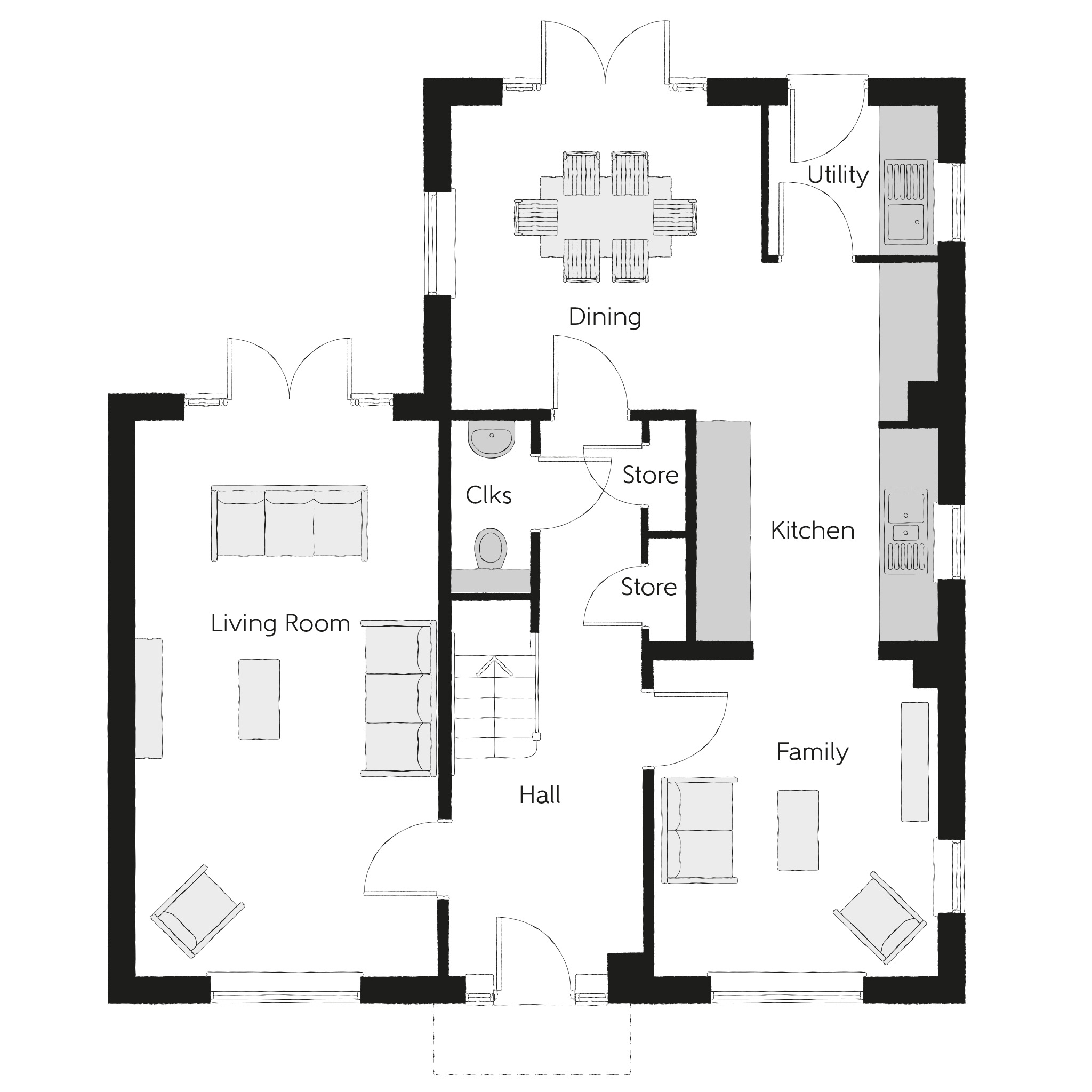 London Road, Sleaford floorplan