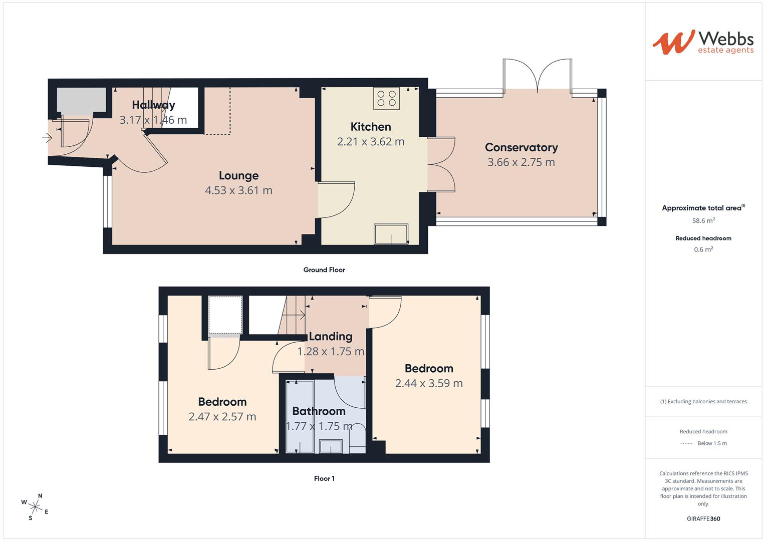 Wolsey Road, Lichfield floorplan
