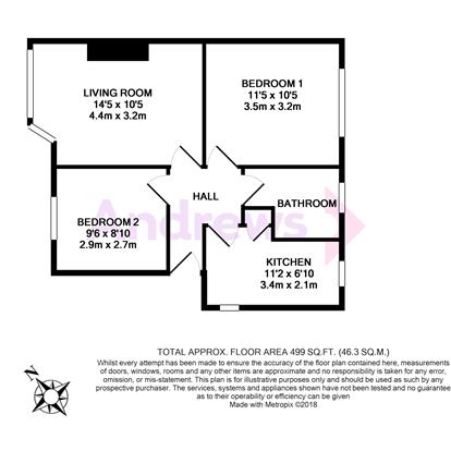 2 Bedrooms Flat to rent in Copse Lane, Marston, Oxford OX3