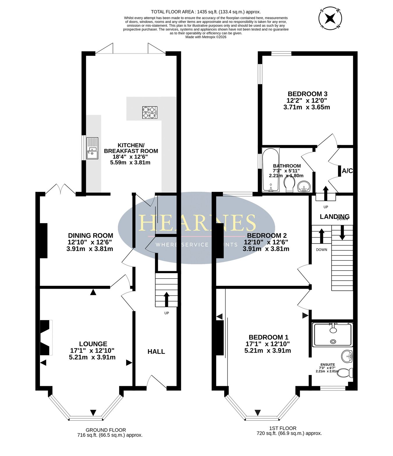 362, Poole Road, Poole floorplan