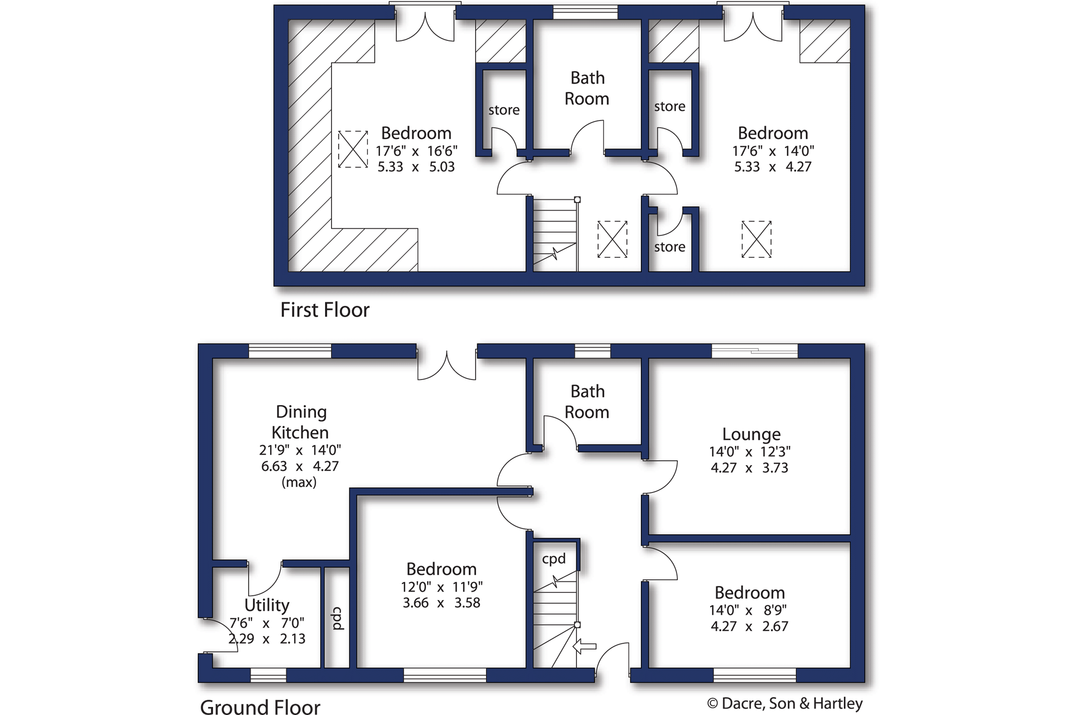 Wrosecliffe Grove, West Yorkshire floorplan