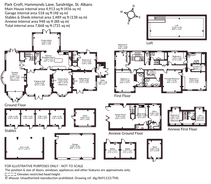 Park Croft,, Hammonds Lane, St. Albans floorplan