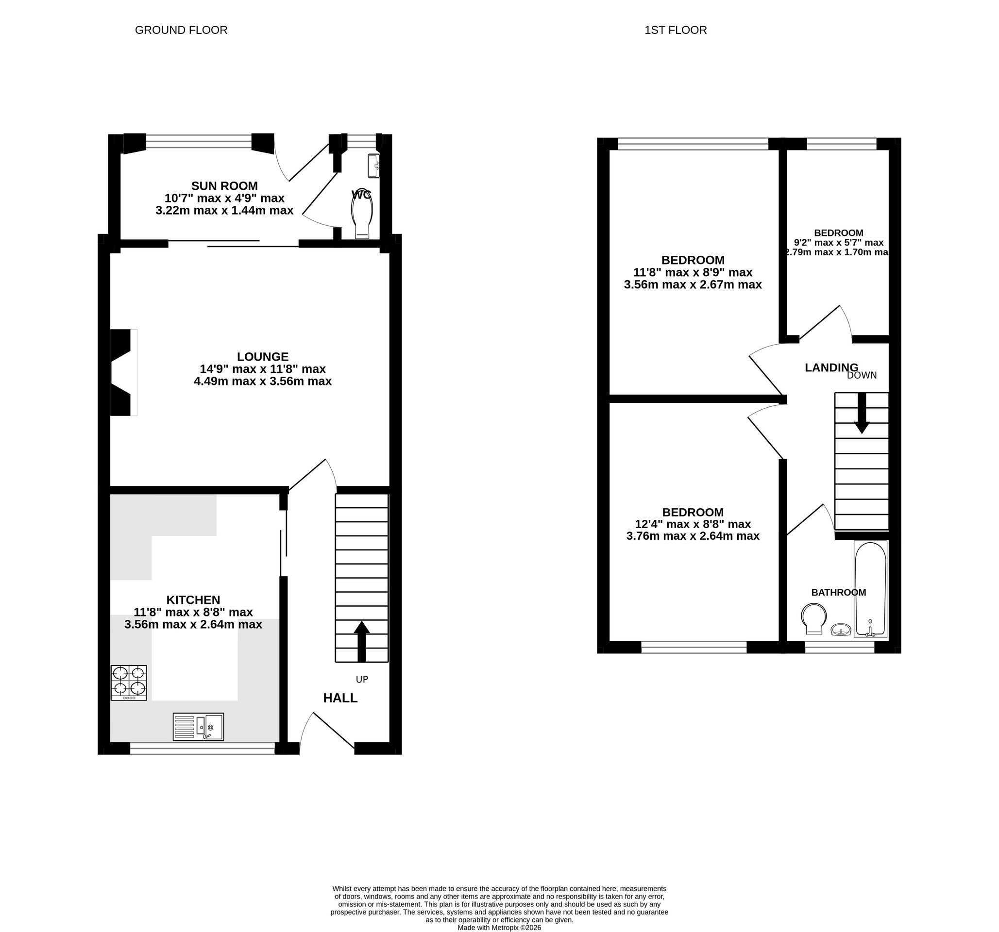 6 Clifford Gardens, Bristol floorplan