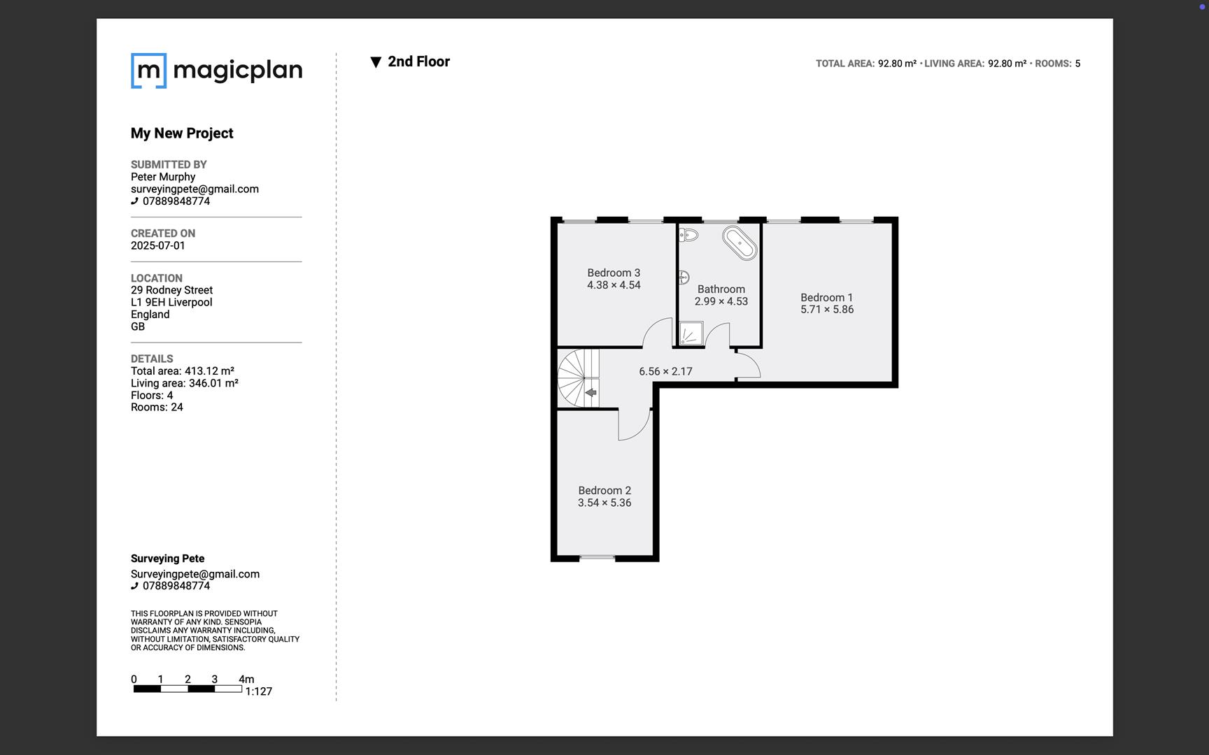 29, Rodney Street, Liverpool floorplan