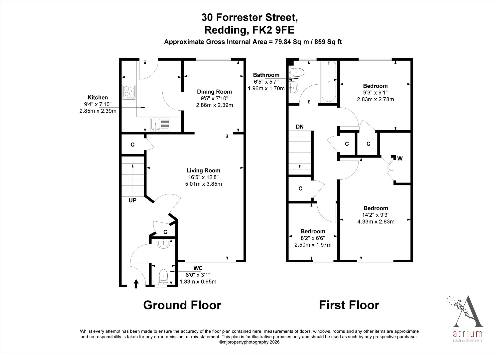 30 Forrester Street, Falkirk floorplan
