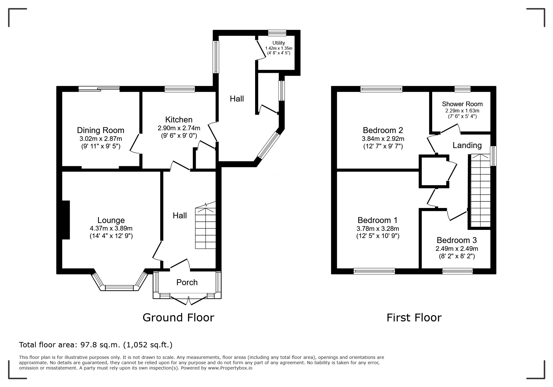 287, Oldbury Road, Worcestershire floorplan