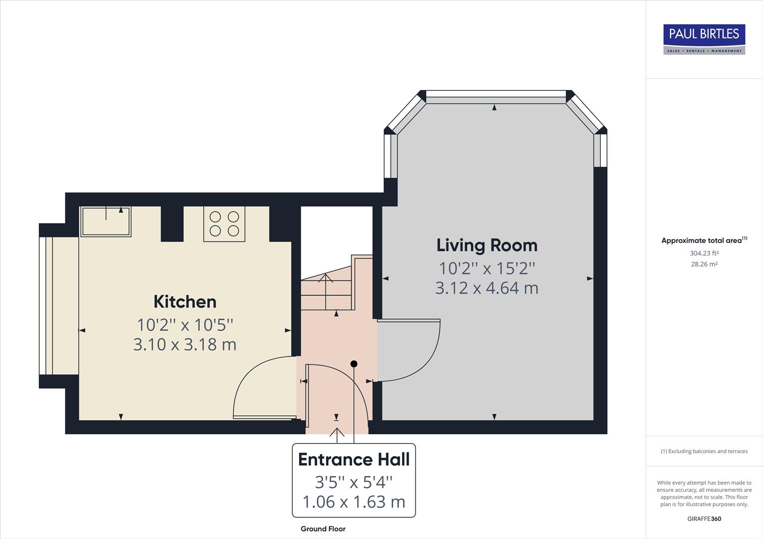 Flat A, 3, The Grange,  Grange Avenue, Manchester floorplan
