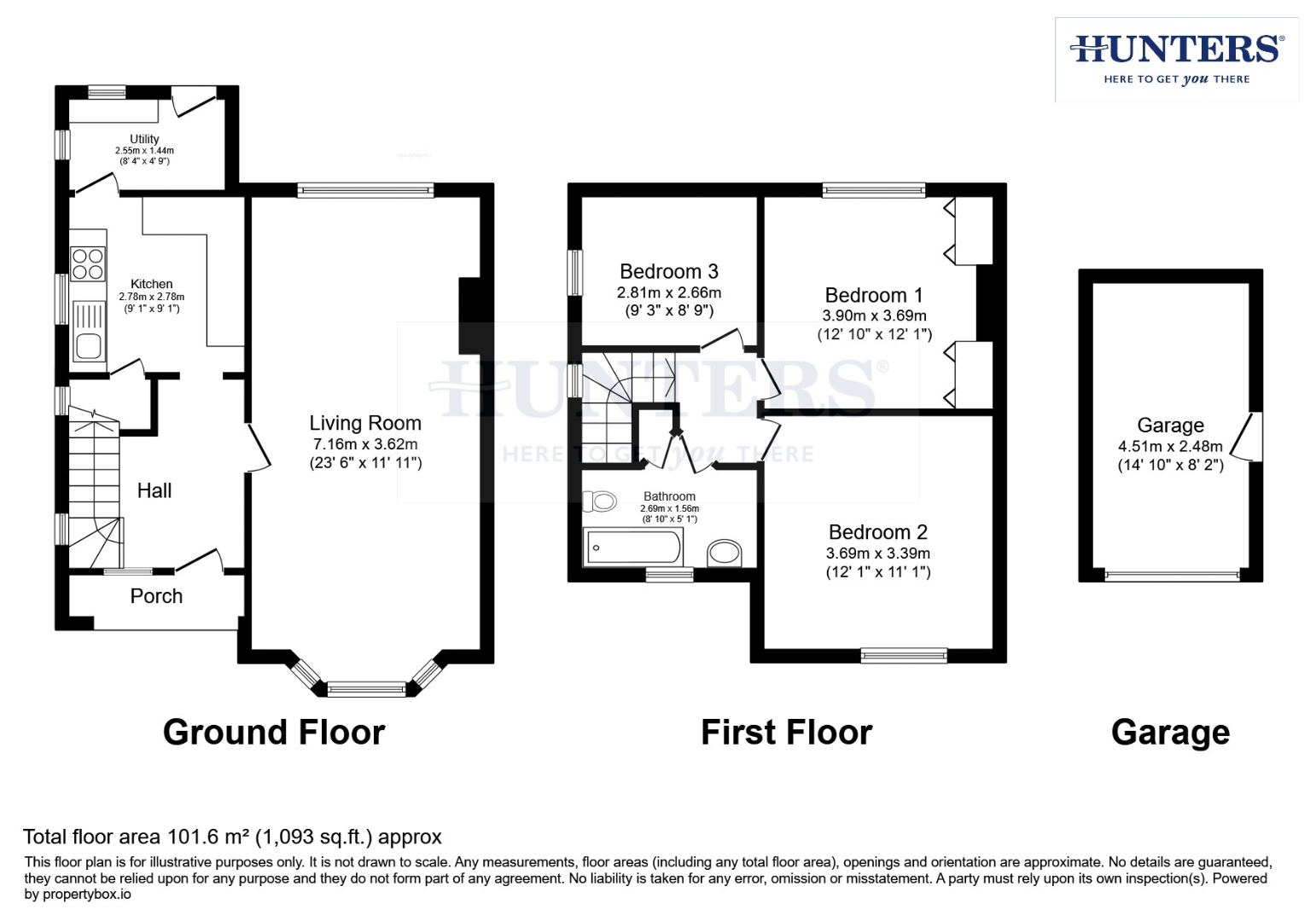 14, Lister Way, York floorplan