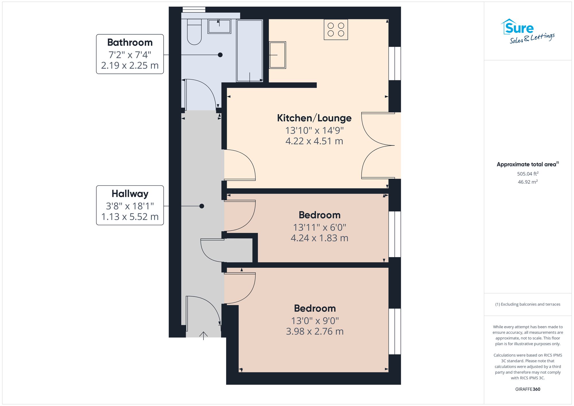 86 Grants Yard, Burton-On-Trent floorplan