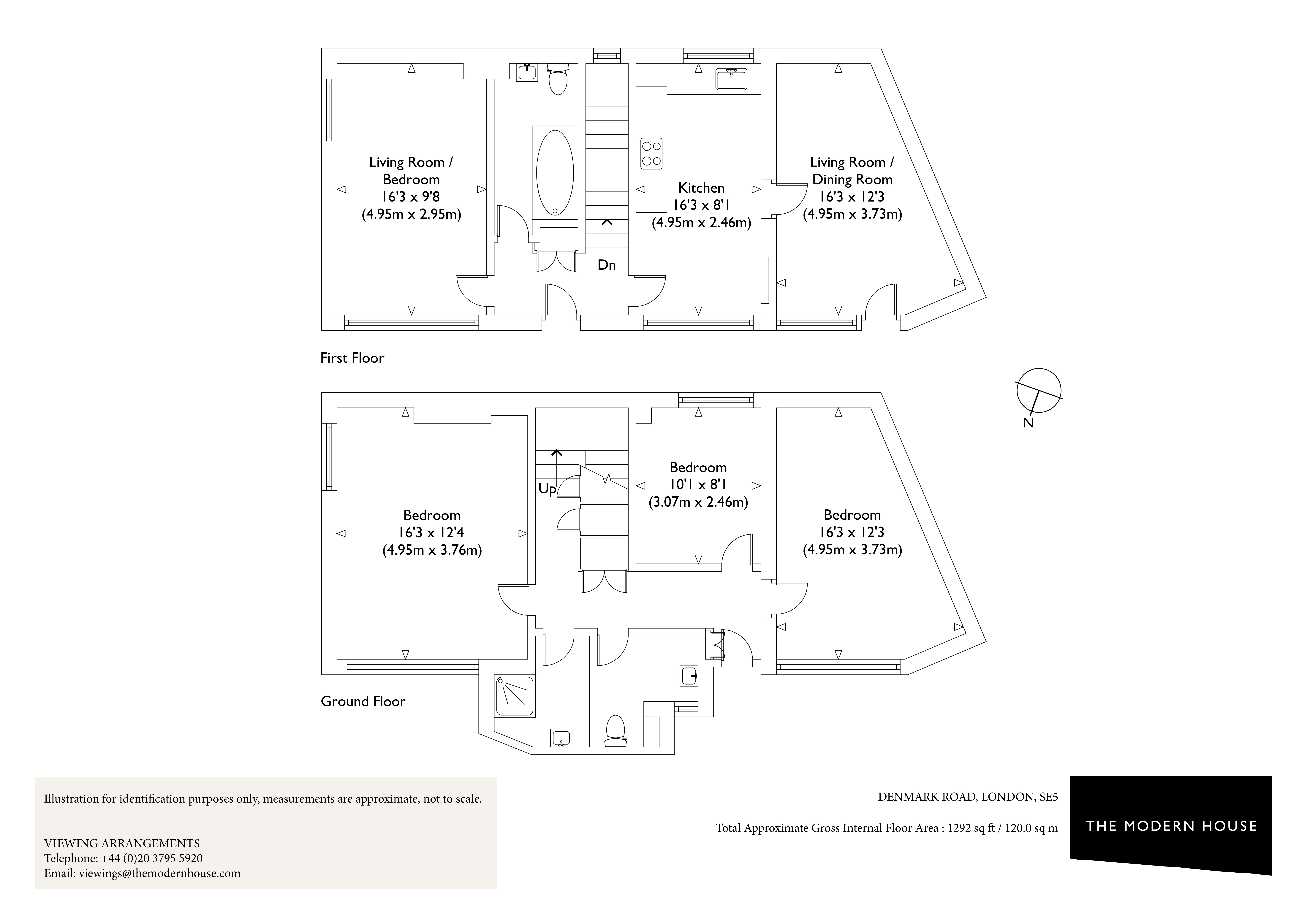 4 Bedrooms Flat for sale in The Lodge, Denmark Road, London SE5