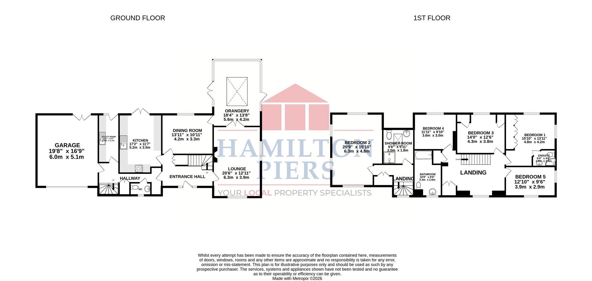 1, Widford Grove, Chelmsford floorplan