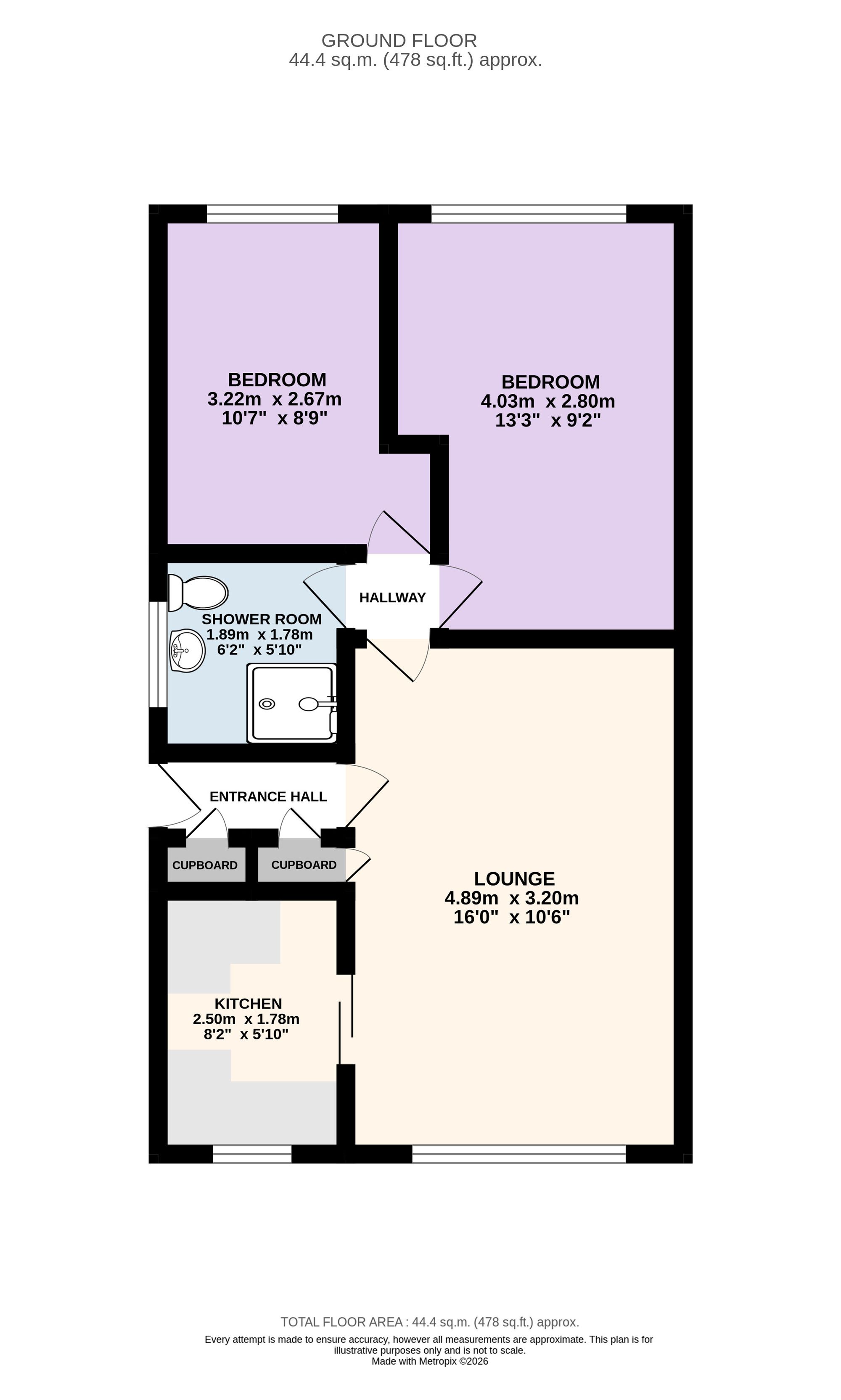 164 Kingsfold Drive, Preston floorplan