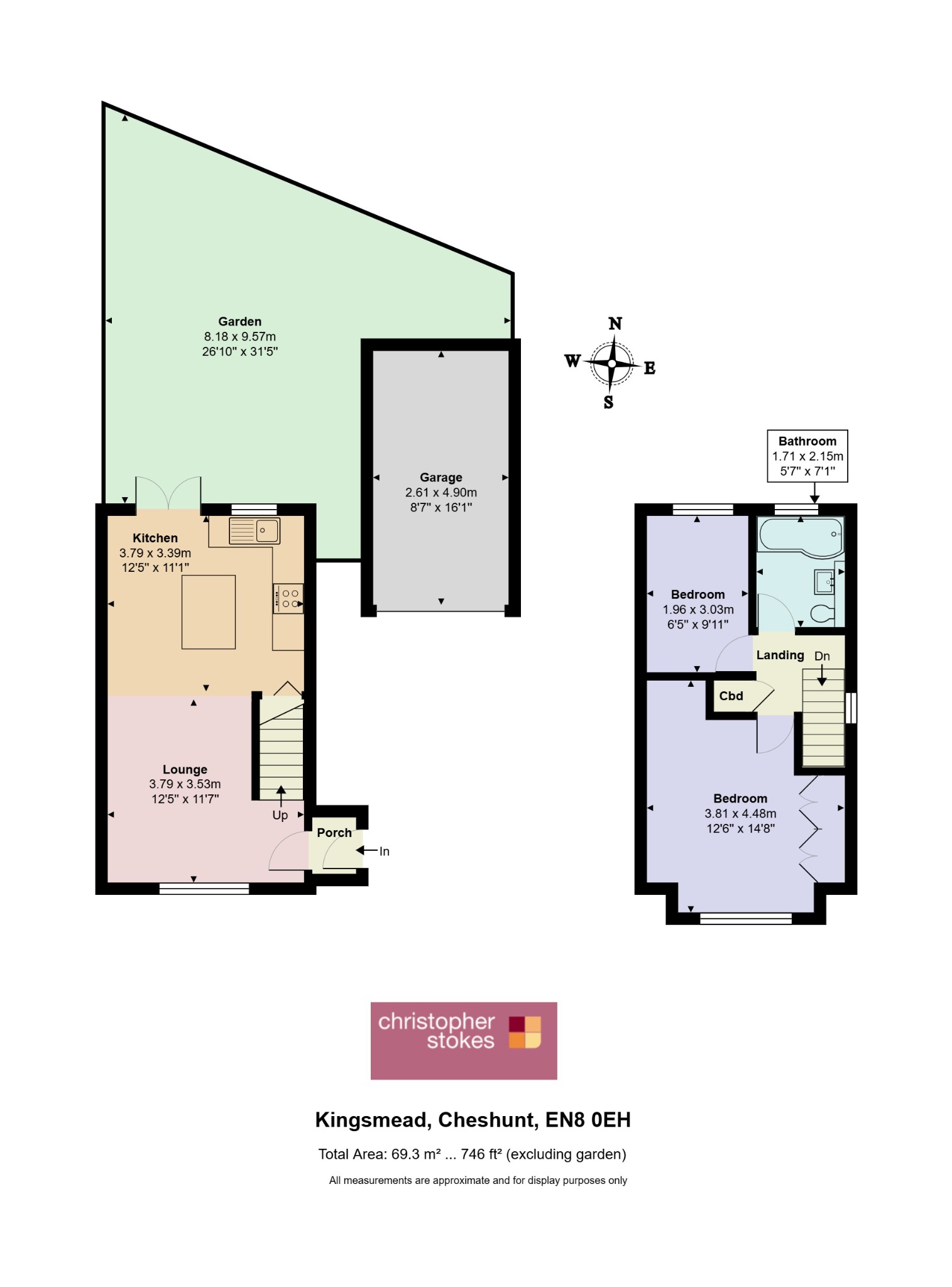 52, Kingsmead, Waltham Cross floorplan