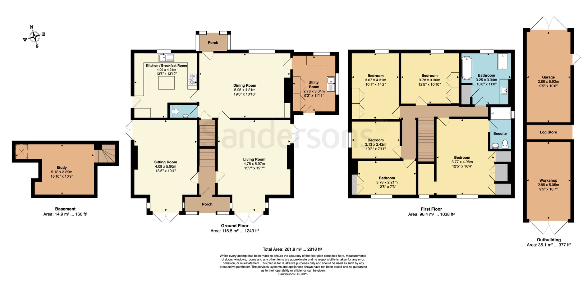 Tile Barn Farm, Biddenden Road, Ashford floorplan