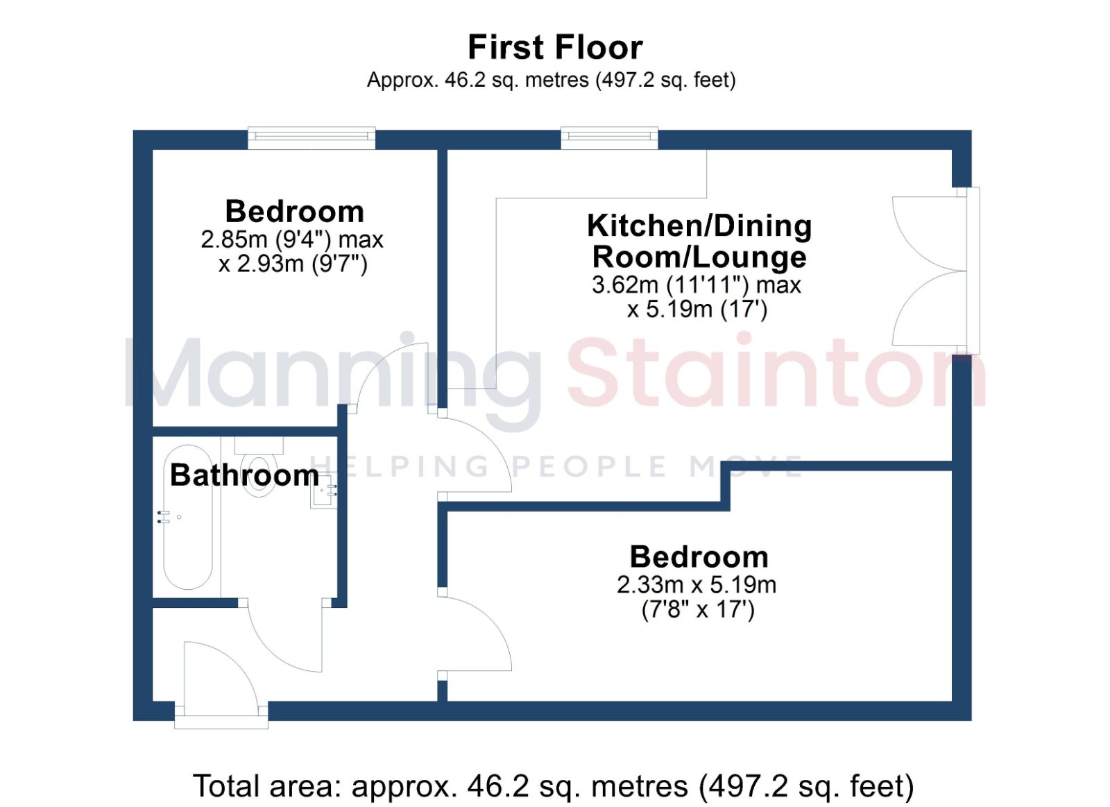 6, Rialto Court, Leeds floorplan