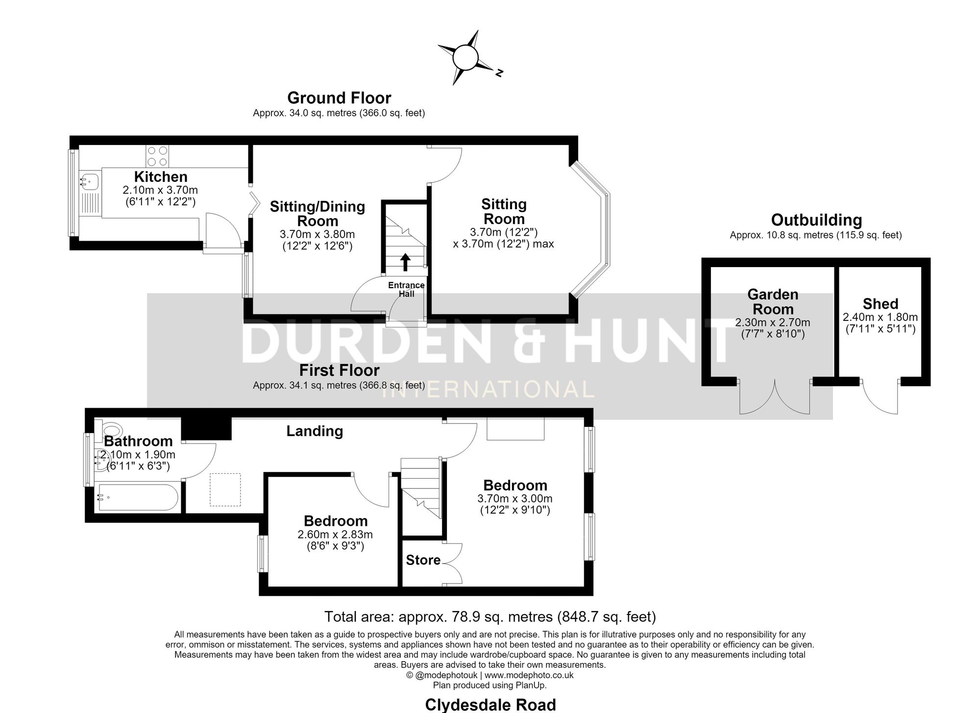104 Clydesdale Road, Hornchurch floorplan