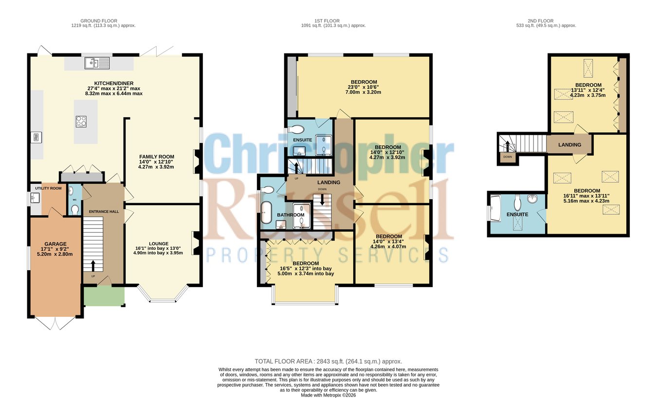 28, Christchurch Road, Sidcup floorplan