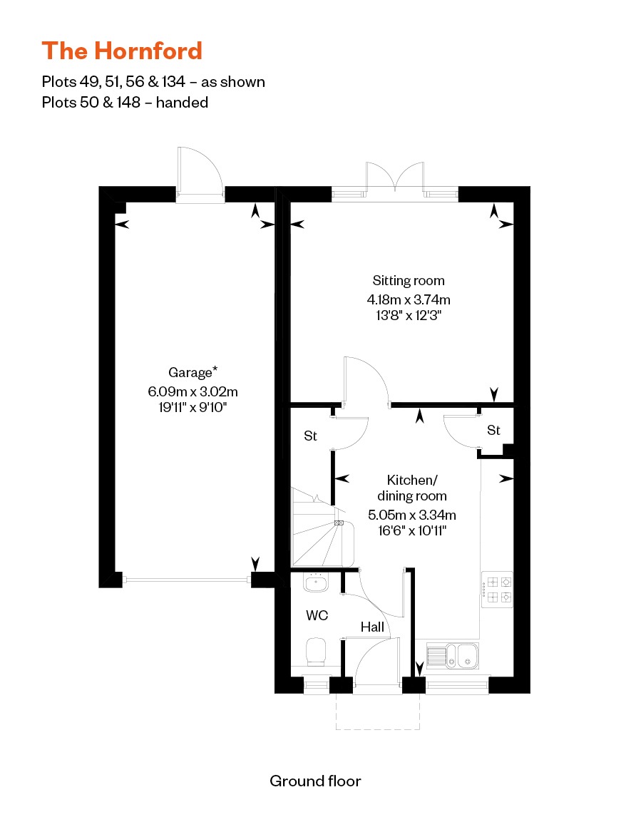 Ufford Chase, The Hornford, Colchester floorplan