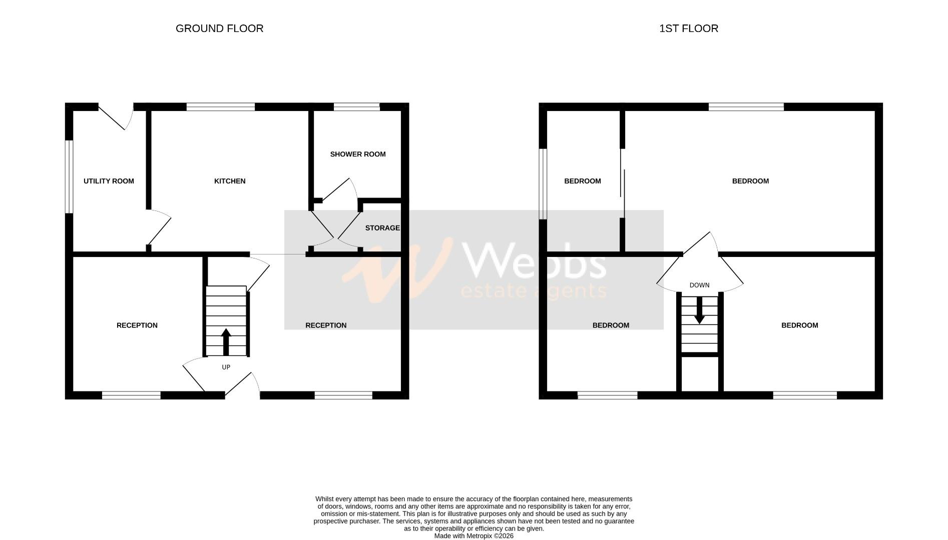 47, Albert Street, Cannock floorplan