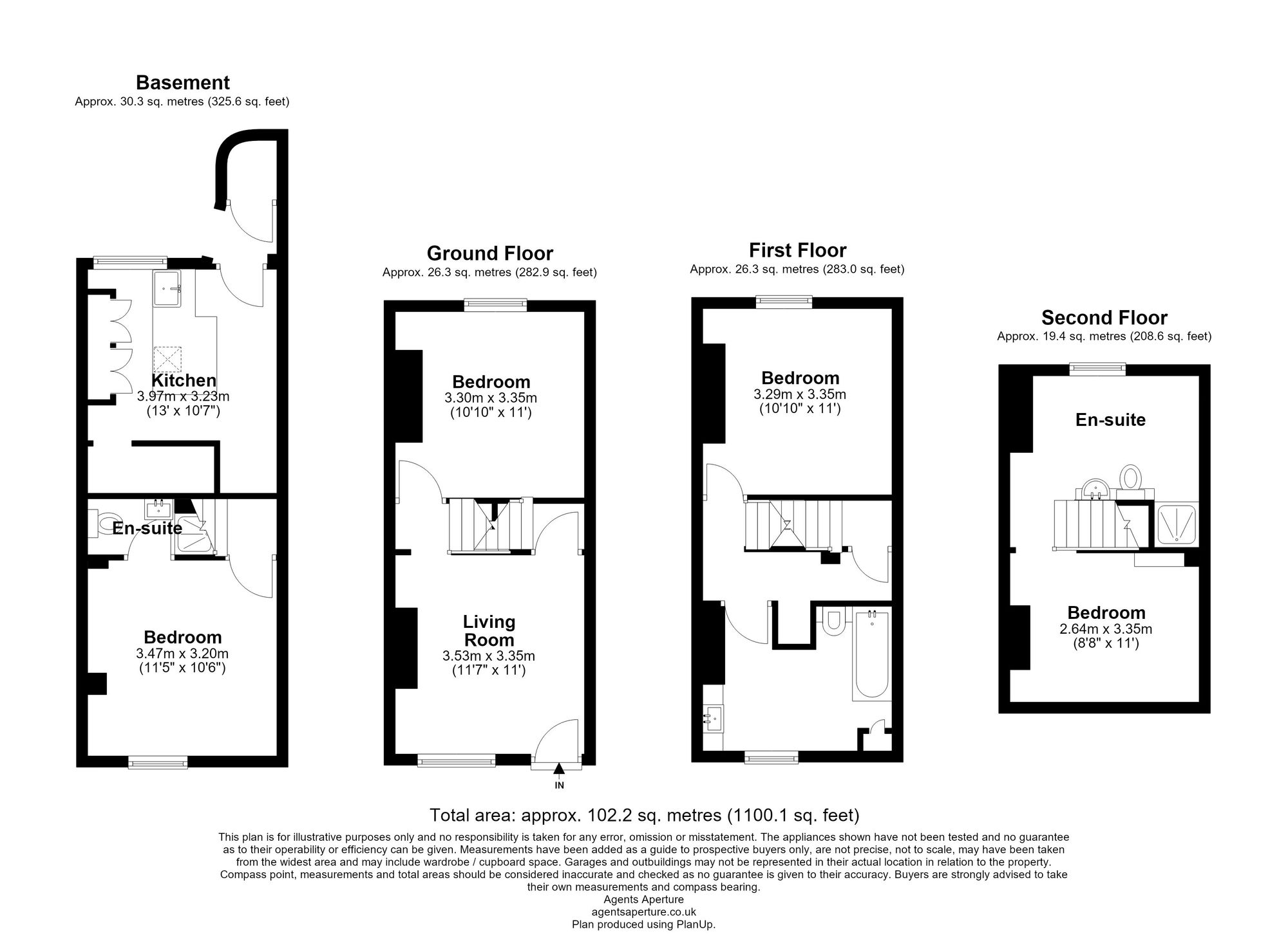 220 Upper Fant Road, Maidstone floorplan