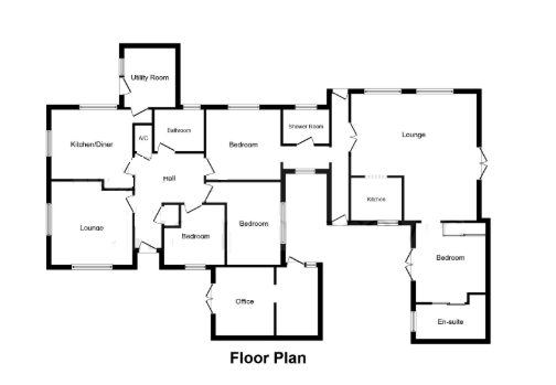 9, Nursery Drive, March floorplan